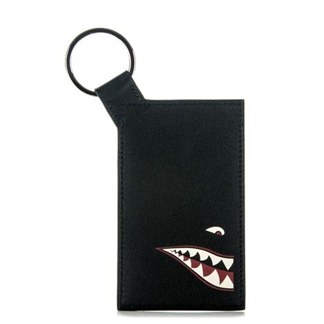 HERMES Swift Citypass Shark Badge Holder Black